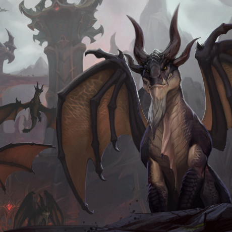 2D Illustrations – Dragons WoW – 2